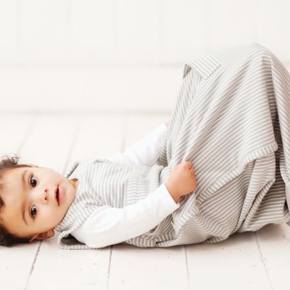 Merino Kids GoGo Bag Winter Weight 2-4 years (Stone Stripe) - Picture 1 of 9